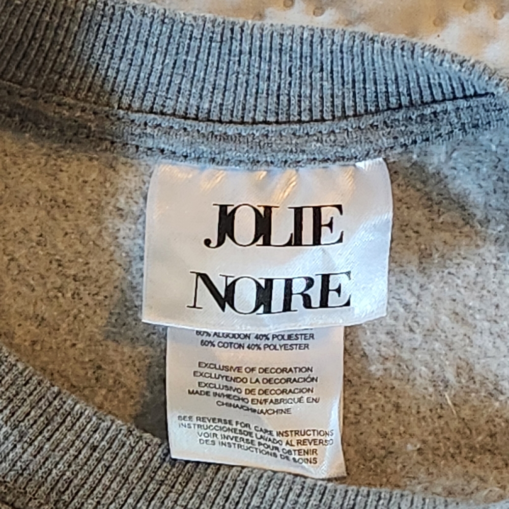 Jolie Noire Graphic Sweatshirt Size XL - Picture 3 of 10